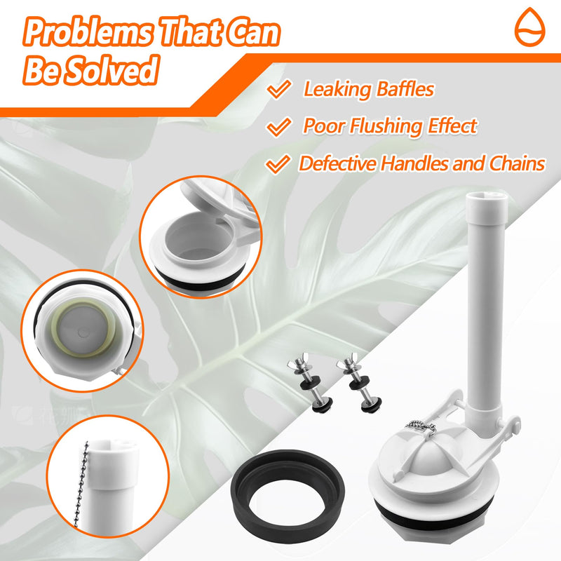 Toilet Flush Valve Fit for American Standard Champion 4 Titan Duravit 4149A 4215A 4260 4266 2002 2018 2023 231AA 231BA
