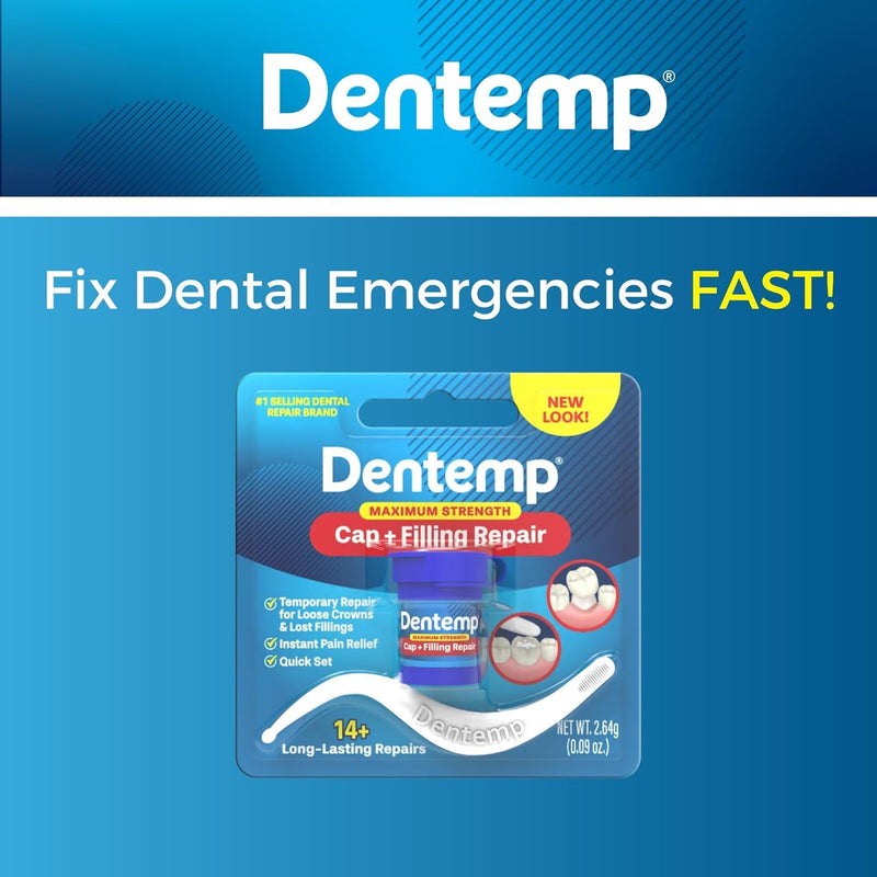DENTEMP Maximum Strength Dental Repair 2.2 g