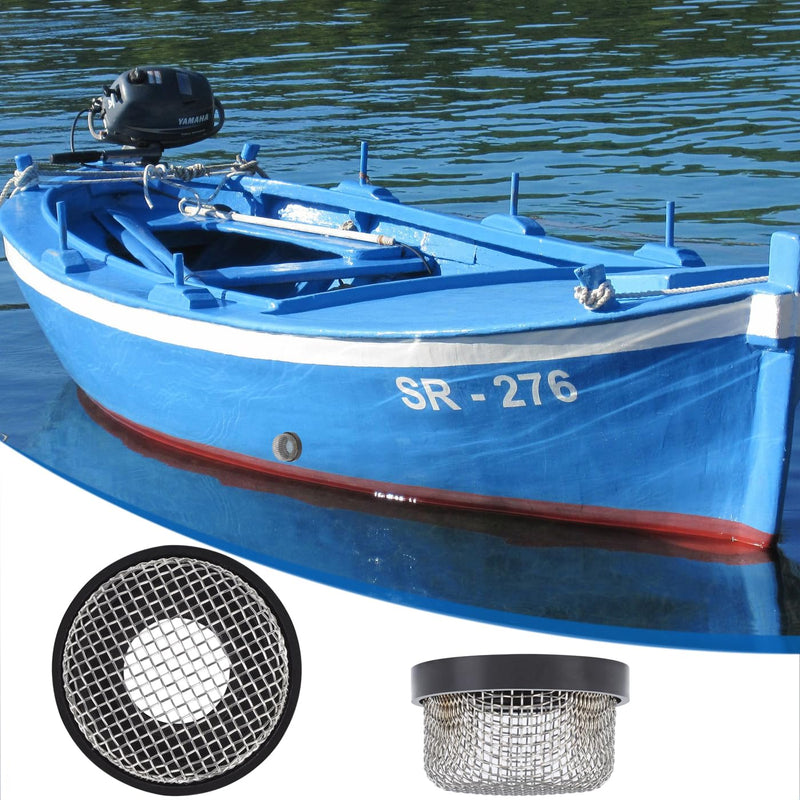 Stainless Steel Mesh Aerator Screen Strainer - Compatible with Livewell Pump, Fits ¾ Inch - 14 Female Thread - Enhancing Filtering and Aeration（2Pcs） 2pcs