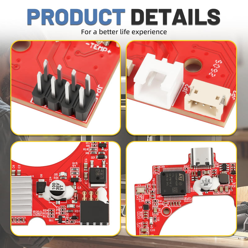 Hotend Transfer Adapter Board for ELEGOO Centauri Carbon CC1 3D Printer Parts (Adapter)