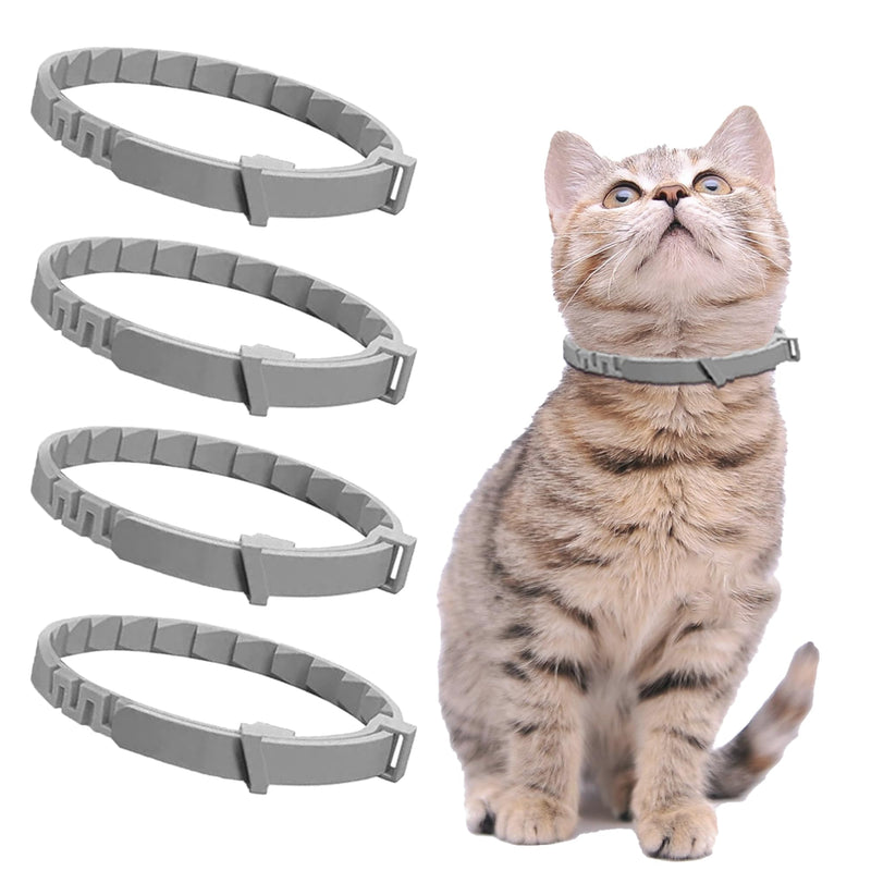 4 Pack Calming Collar for Cats - Adjustable Cat Calming Collar,Cat Calming Collar Anti Aggression for Cats,Cat Stress and Anxiety Relief for Small,Medium Large Cat
