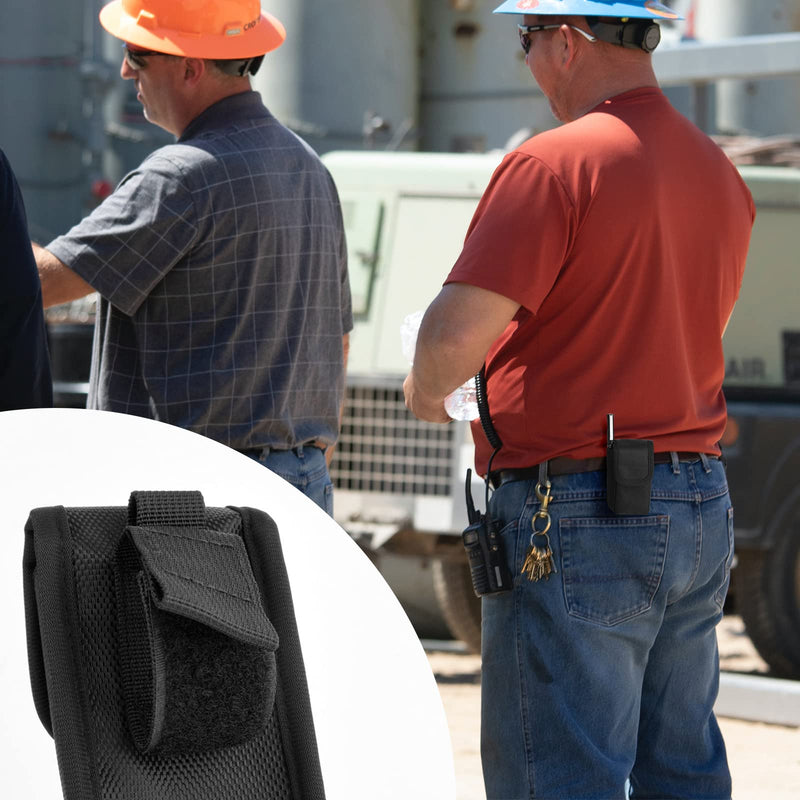 1680D Laser Measure Case Fits for Bosch GLM20 Blaze 65ft Laser Distance Measure & DTAPE DT50 165ft Laser Measure, with Pen Pocket, Belt Buckle & Carabiner, Protective Travel Storage Bag Black