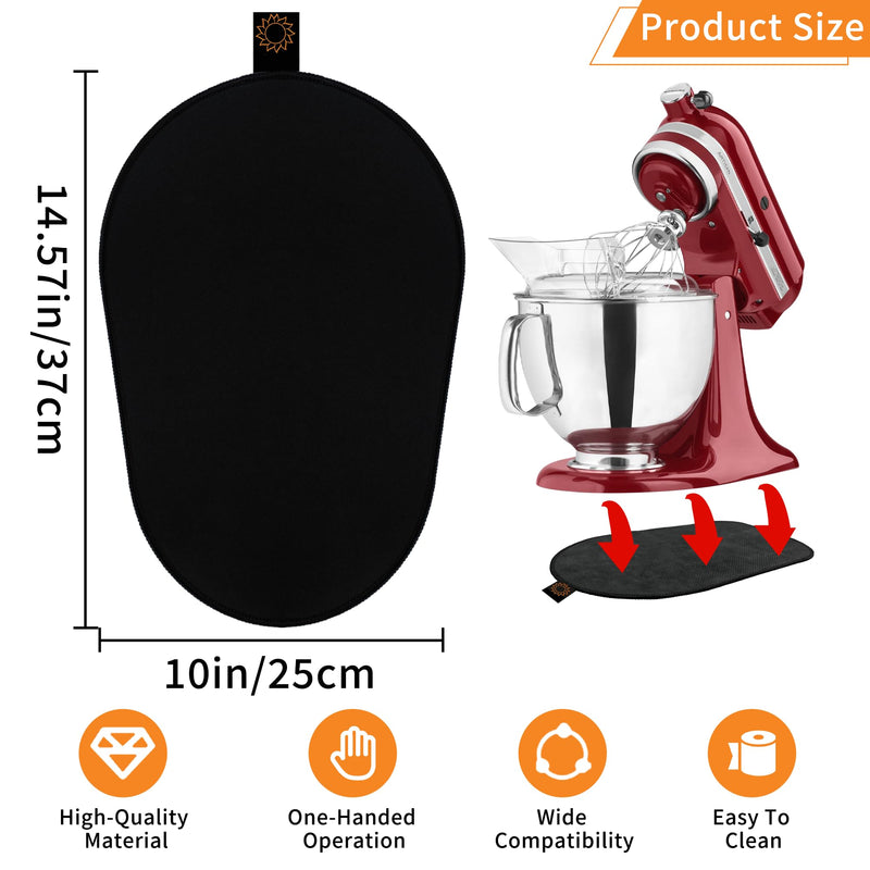 Sliding Mat for Kitchenaid Mixer, Mover Slider Mat Pad for 5-8 Qt Bowl-Lift Stand Mixer, Kitchen Appliance Slider Mat Compatible with Professional 600 Stand Mixer, Kitchen Aid Mixer Accessories 5-8Qt Mat