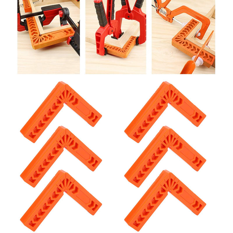 FTVOGUE 10Pcs 90 Degree Right‑Angle Auxiliary Positioner Engineering Plastics Angle Ruler Holder Woodworking Tool Positioning for Woodworking,