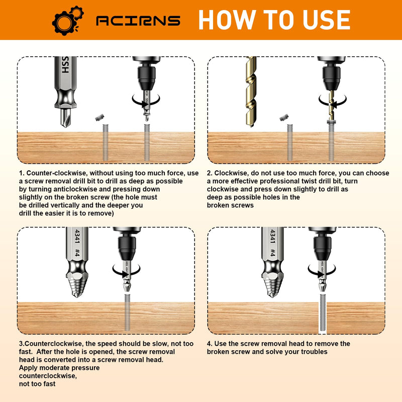 Gifts for Men,9 Pcs Damaged Screw Extractor Set,Valentines Day Gifts for Him,Stocking Stuffers for Adults Men Him, Cool Stuff Gadgets for Men Dad Boyfriend Father Husband, Mens Gifts