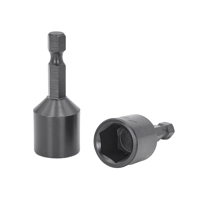 CONFAST 3/8" Threaded Rod Anchor Set Tool for Concrete - Black (Pack of 2) 6 inches x 3/8 inches M10 (Pack of 2)