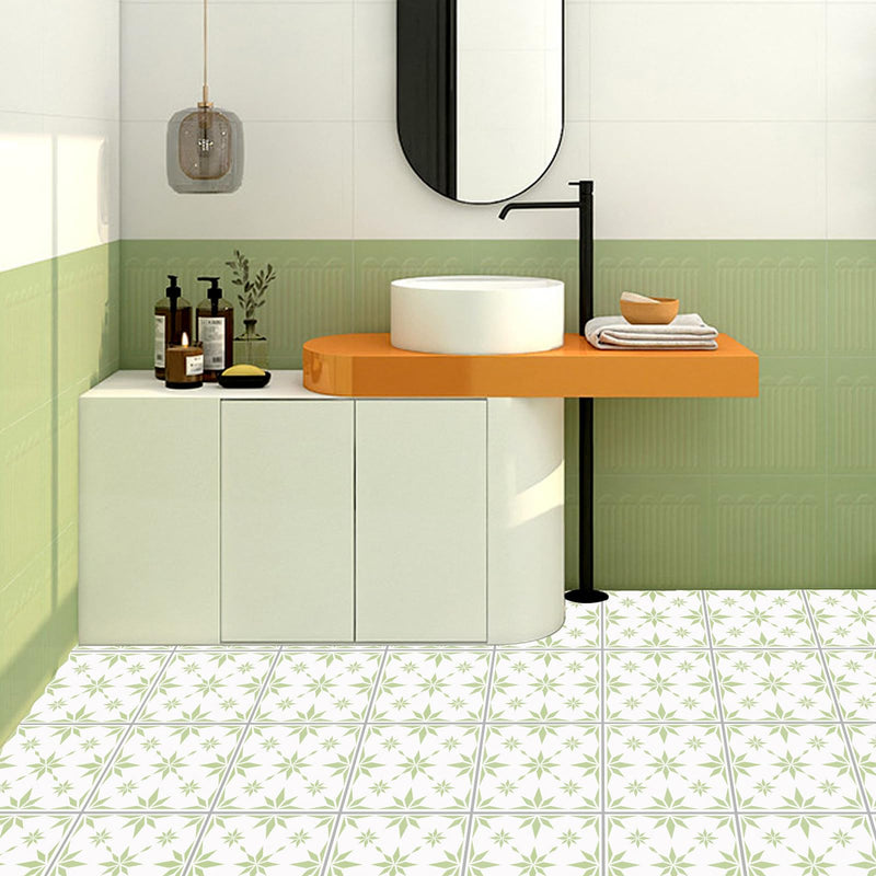 16 Pieces Reusable Tile Stencils 8x8 Inches Floor Stencils Wall Stencils Mexican Talavera Stencils Spanish Stencils Mandala Stencils for Painting on Floors, Tile, Concrete Patio, Wall, Furniture