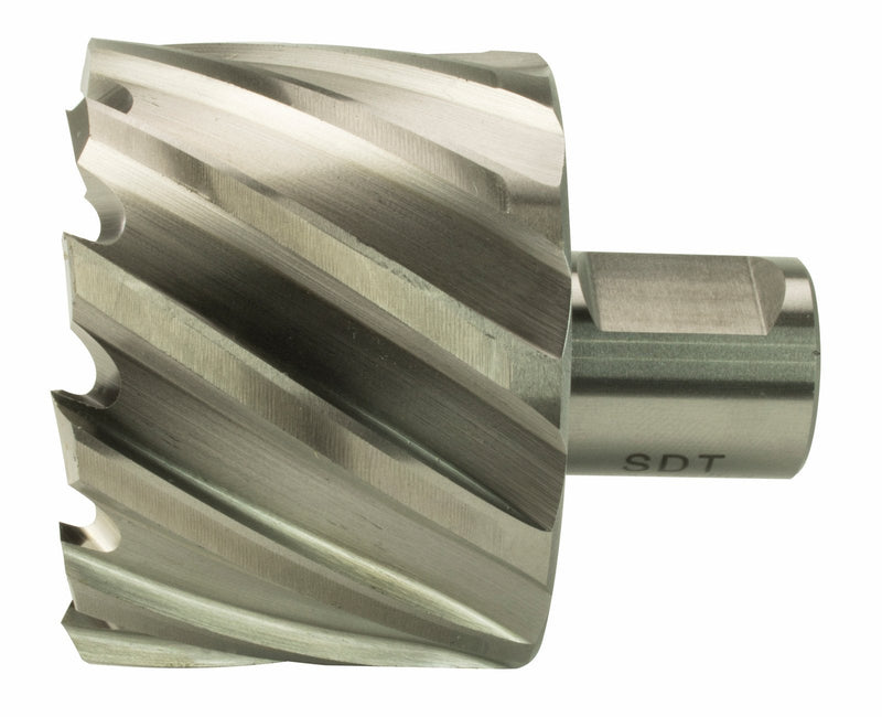Steel Dragon Tools 2-1/16" x 1" High Speed Steel Annular Cutter with 3/4" Weldon Shank