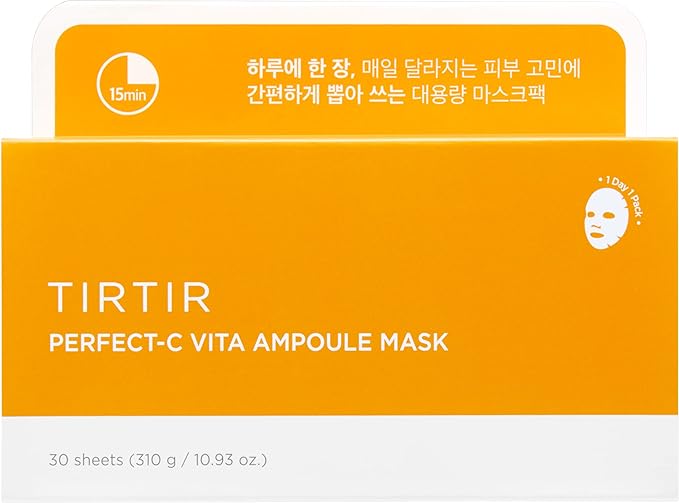TIRTIR DAILY AMPOULE MASK (PERFECT-C VITA AMPOULE MASK) - NewNest Australia