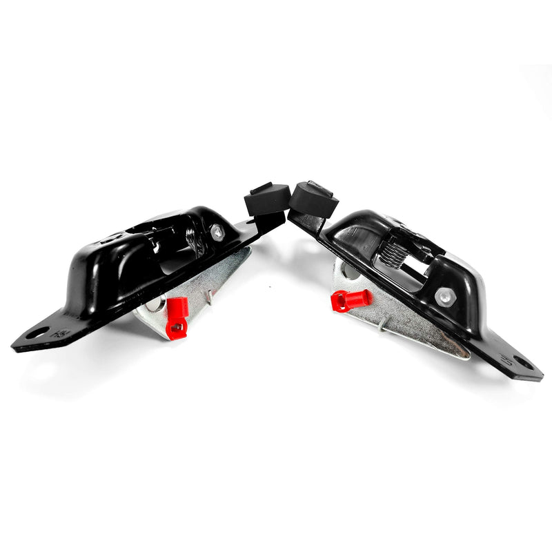 Left Right Tailgate Latch Lever for 1999-2007 Chevy/Chevrolet Silverado 1500 2500 3500 &HD, Avalanche 1500 2500 3500 &GMC Sierra 1500 2500 3500 &Cadillac Escalade Ext, Tailgate lock, 15921948 15921949