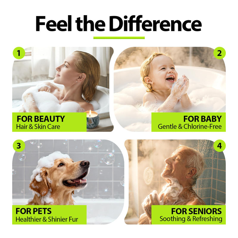 Shower Filter Cartridges Compatible with Delta Clarifi, 3 Pack Lot de 3