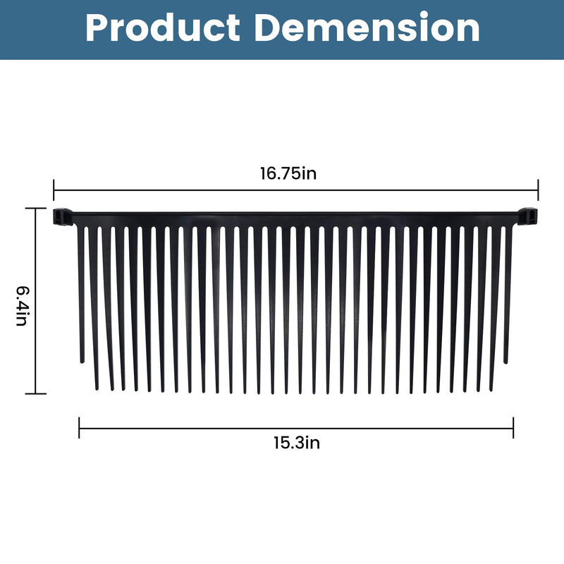 6 Pack 4270 Pleat Spacers Replacement Compatible with Aprilaire 2400 & 5000 Whole House Air Cleaners, 4270 Fresh Air Ventilation Furnace Filters
