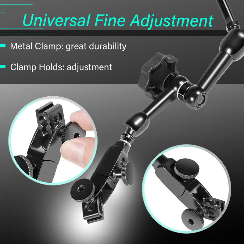 NF1022 Holder Centering Indicator Holders for Centering of Workpieces 丨Spring Loaded Bearing丨 Stretchable Articulated Arms