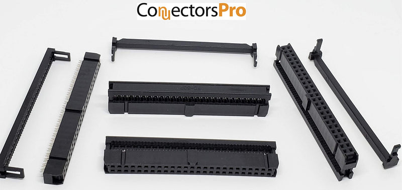 Pc Accessories - Connectors Pro 25-Pack Female 2X25 50P Dual-Row 2.54mm 0.1" IDC Socket for Standard Flat Ribbon Cable, 50 Pins Connectors