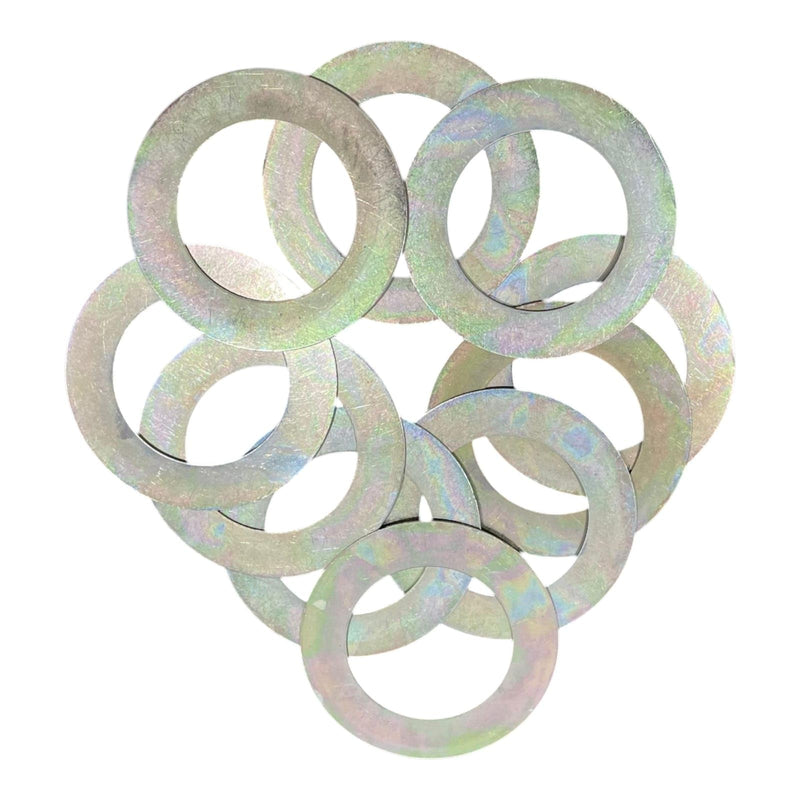 Bucket Pin Shims Spacer Washer Size 135mm x 90mm x 2 Mm Set of 10 Pcs Fits and Compatible with Various Earthmoving Machines and Excavator Machine