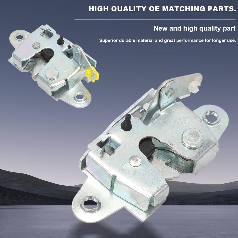 Tailgate Lock Latch with Striker for 2004-2015 Tacoma 2004-2011 Hilux 2004-2011 Vigo 65790-0K010 65780-0K010