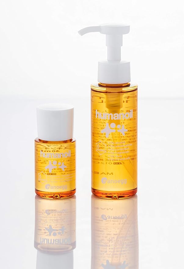 NANOEGG Humanoile 3.4 fl oz (100 ml) Baby Oil, Hair Oil, Pump Type, Additive-free, Full Body Baby Mom - NewNest Australia