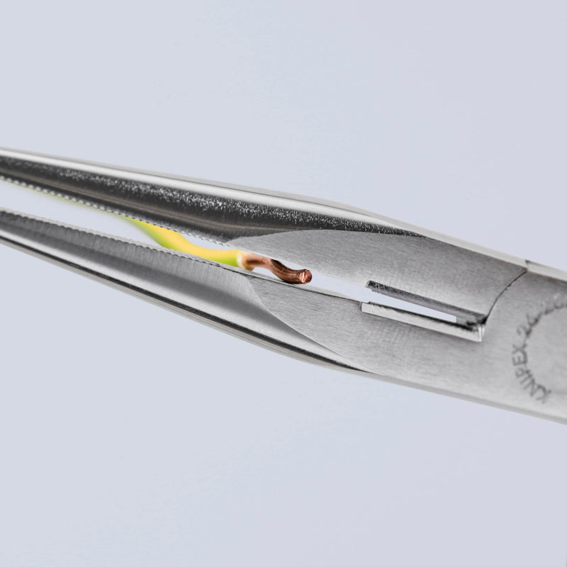 KNIPEX Long Nose Pliers w/Cut-1000V Insulated