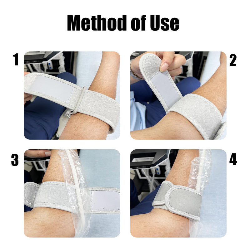 Ultrasound Probe Cable Brace - Fits Arms Between 8" and 15" Circumference ，Suitable for Right or Left Hand，Ultrasound arm Band