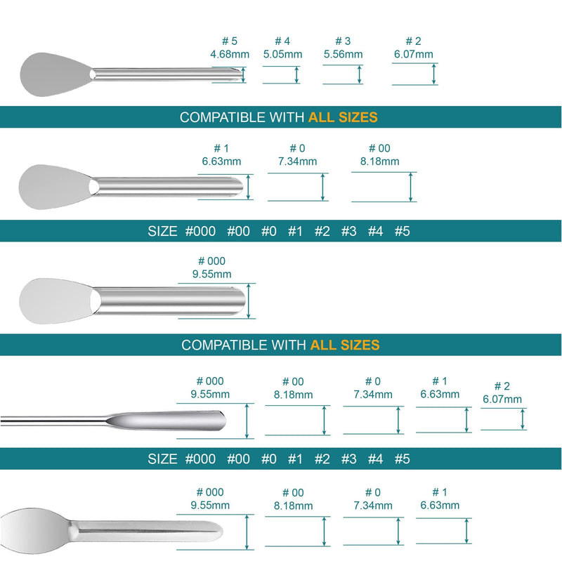 11Pcs Capsule Filling Machine Kit for Pill Filler All Sizes # 000 00 0 1 2 3 4 5- Micro lab Spoons Spatula Tool for Gel Capsules Empty Quickly Fill Tray with Herb Powder Tamper Tools
