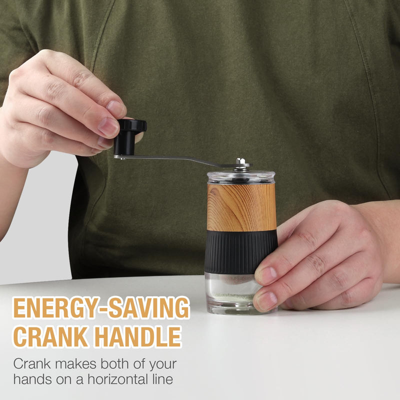 Small Portable Pill Crusher Grinder to Fine Powder for Elderly - Crushes Multiple Pills, Small and Large Medication and Vitamin Tablets - Great for Feeding Tube, Kids, Pets - Ideal for Travel (Wood) Wood
