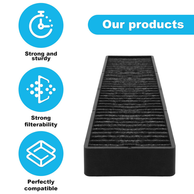 Replacement Filter Fit for LG Microwave Filter 5230W1A003A JVM7195SK6SS LMV1650ST, LMV1650SW, LMV2031BD, LMV2031SB,LMVM2085SB, LMVH1711ST, LMV2031ST Charcoal Filter (Pack of 1)