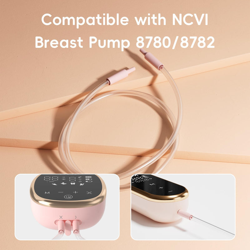 NCVI Replacement Tubing Compatible with 8782/8780, Breast Pump Accessories, BPA Free, 1 PC