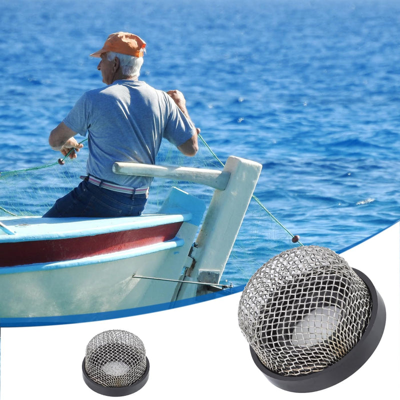 Stainless Steel Mesh Aerator Screen Strainer - Compatible with Livewell Pump, Fits ¾ Inch - 14 Female Thread - Enhancing Filtering and Aeration（2Pcs） 2pcs