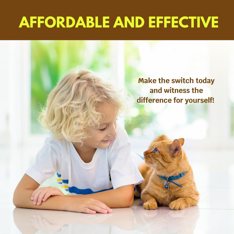 Flea Free Pure Organic Food Supplement - Anti-Flea Formula Dog Vitamins - Dog Vitamins and Supplements - Dog Multivitamin to Avoid Blood-Feeding Insects - Multivitamin for Dogs Chemical-Free (32 oz) - PawsPlanet Australia
