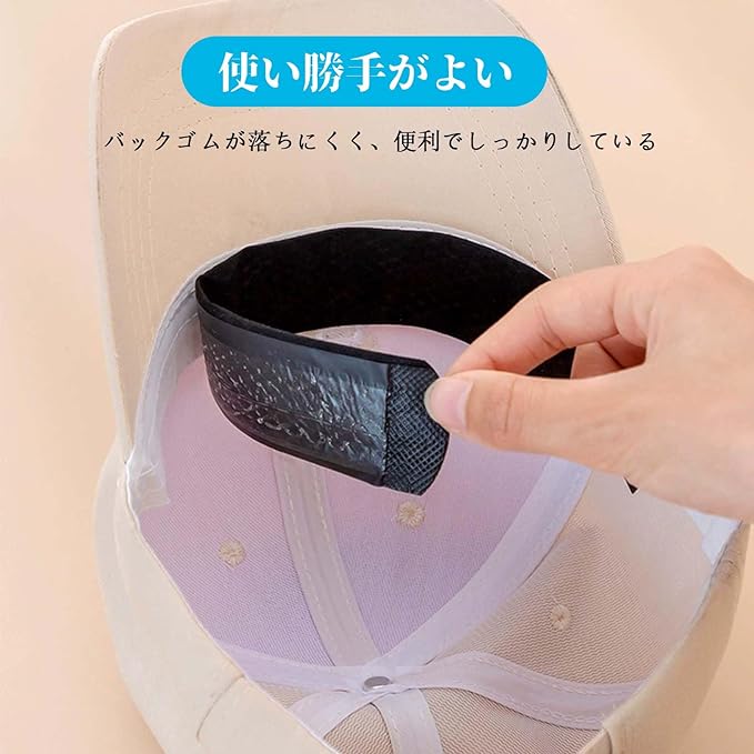 Hat, Sweat Absorbing Pad, 20 Pieces, Hat, Sweat-absorbing Pad, Disposable, Stain Prevention Band, Sweat Absorbent, Stain Prevention, Hat, Helmet, Forehead, Shirt, Collar (Black/White) - NewNest Australia