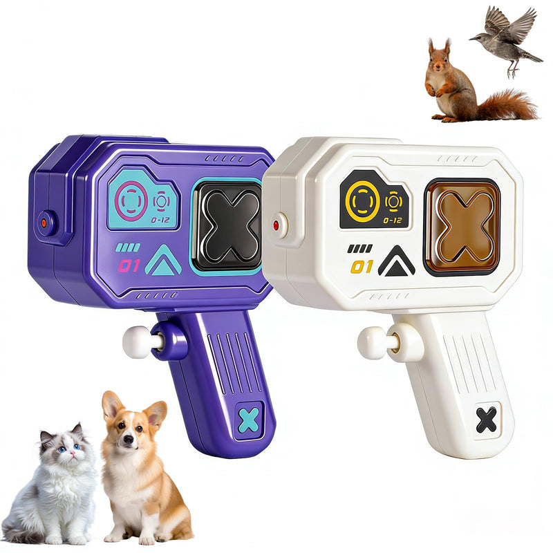 2 Pack Squirt Spray for Cats Dogs Training Squirt Gun for Cats Deterrent Water Spray Pistols for Dogs Pets Training Large-Capacity Water Tank, Leak-Proof Silicone Stopper Design, White and Blue
