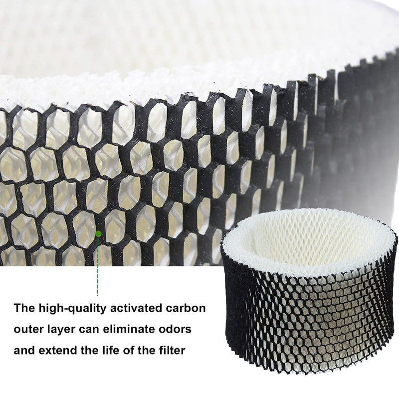 4-Pack Humidifier Wicking Filter Compatible with Holmes HWF62 & HWF62CS, Filter A Replacement Parts HM1701, HM1761, HM1300,HM1100