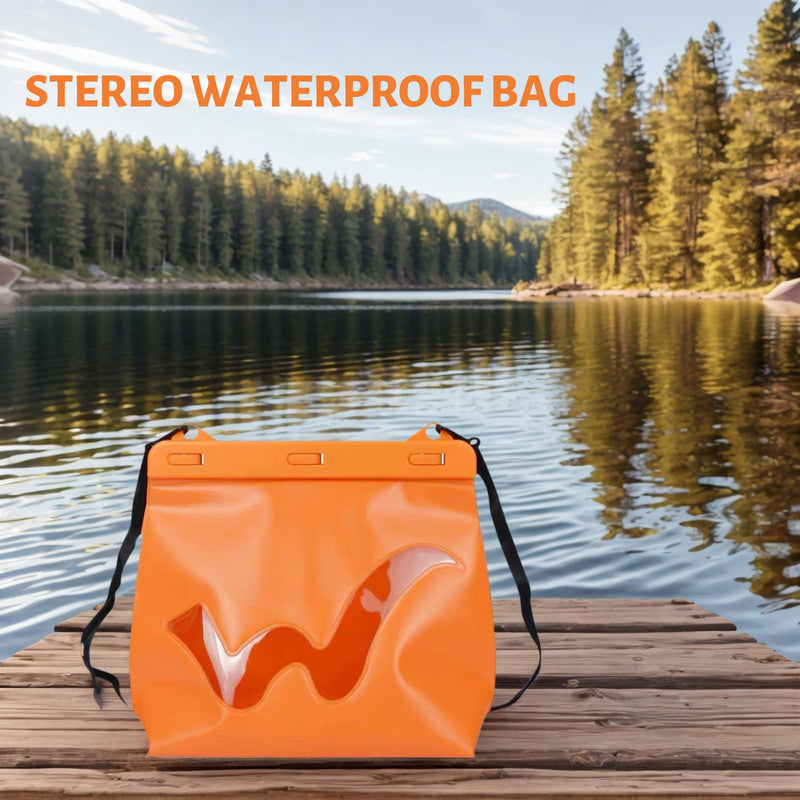 Waterproof Dry Bag - Compact PVC Storage for Boating, Water Sports & Outdoor Activities (7.87x7.48x3.74in)‌