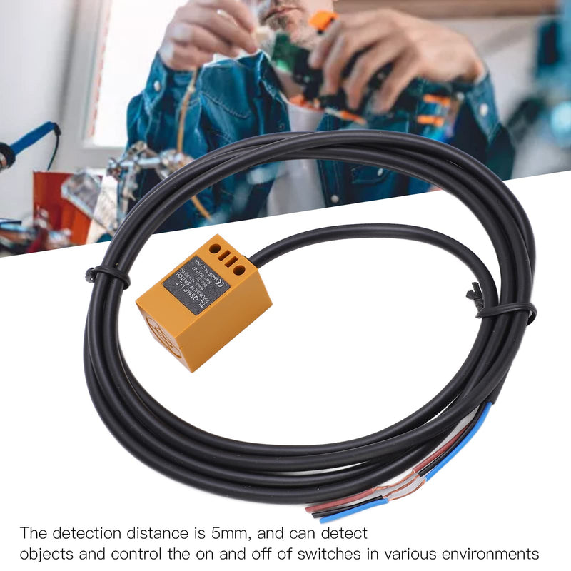 Inductive Proximity Sensors DC 10‑30V Proximity Switch 3 Wire 5mm Detection Distance NPN Inductive Proximity Switch for Detecting Metal TL-Q5MC1-Z Proximity Switch
