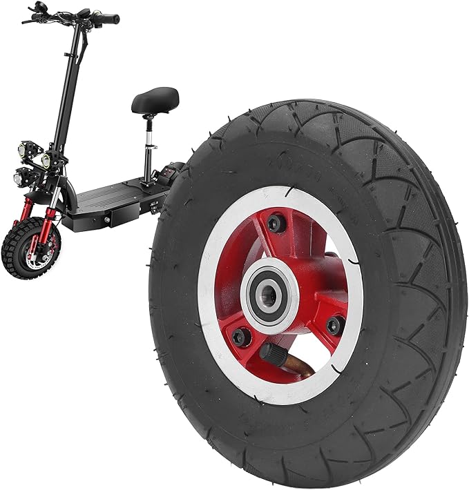 Electric Scooter Solid Wheel Electric Scooter Tire 200x50mm Solid Tire 8 Inch Explosion-proof Anti-Slip Electric Scooter Wheel (with Alloy Hub) - NewNest Australia