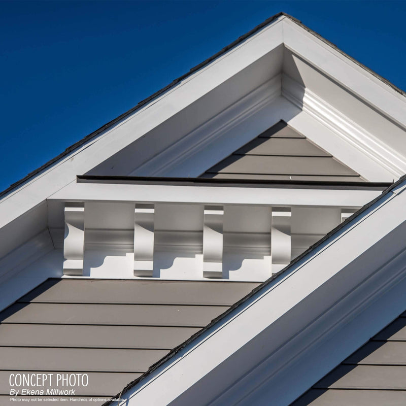 Ekena Millwork COR06X18X04HA 6 1/4-Inch W x 4 3/8-Inch D x 18 1/8-Inch H Hampshire Corbel