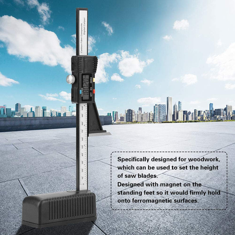 Height 0-150mm Digital Height Aperture Depth with Magnetic Base