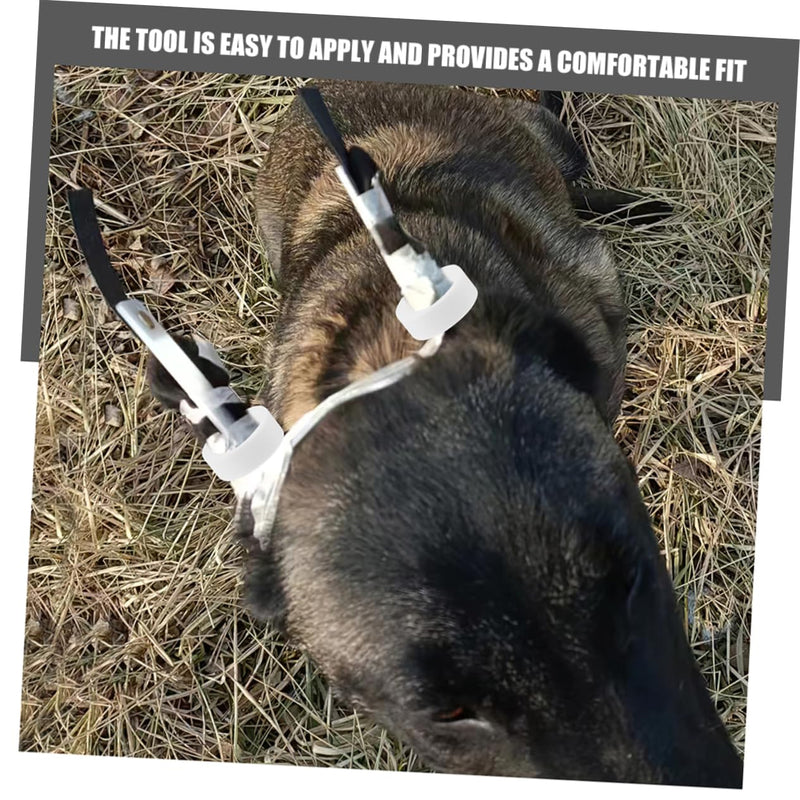 YARNOW Dog Ear Stand up Support Tool with Tape Adjustable Vertical Holder for Large and Small Breeds Pet Ear Care Kit 3.54X2.75X2.36 Inches