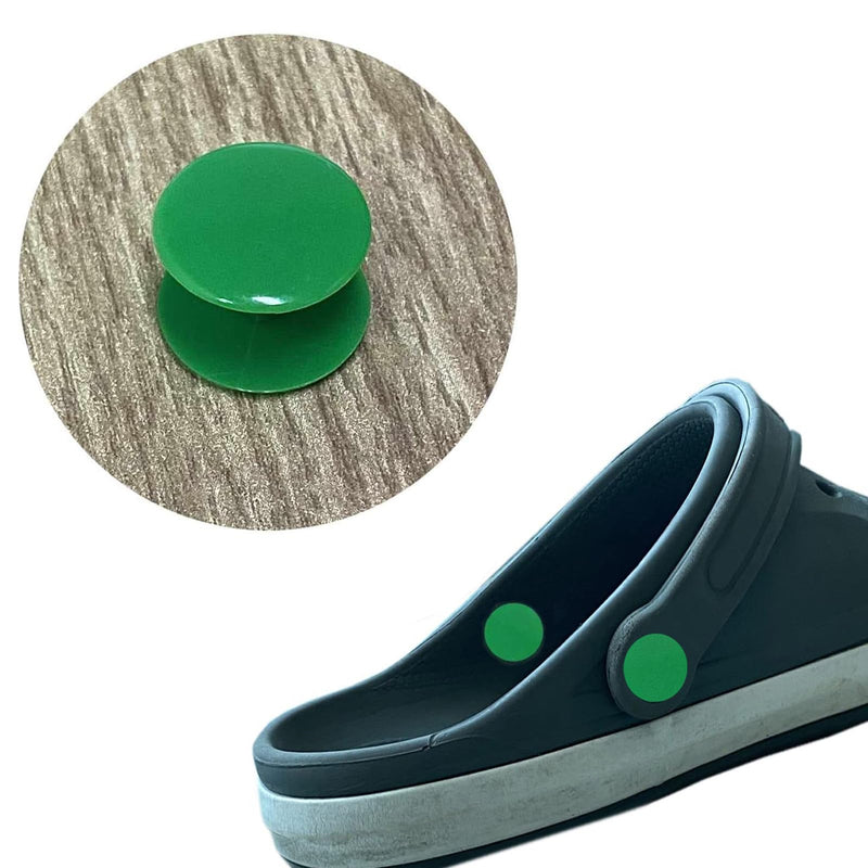 8 Sets Replacement Rivets for Beach Shoe Replacement Button Replacement Parts Compatible for Clog Beach Shoe Strap Repair (Multicolour) Multicolour