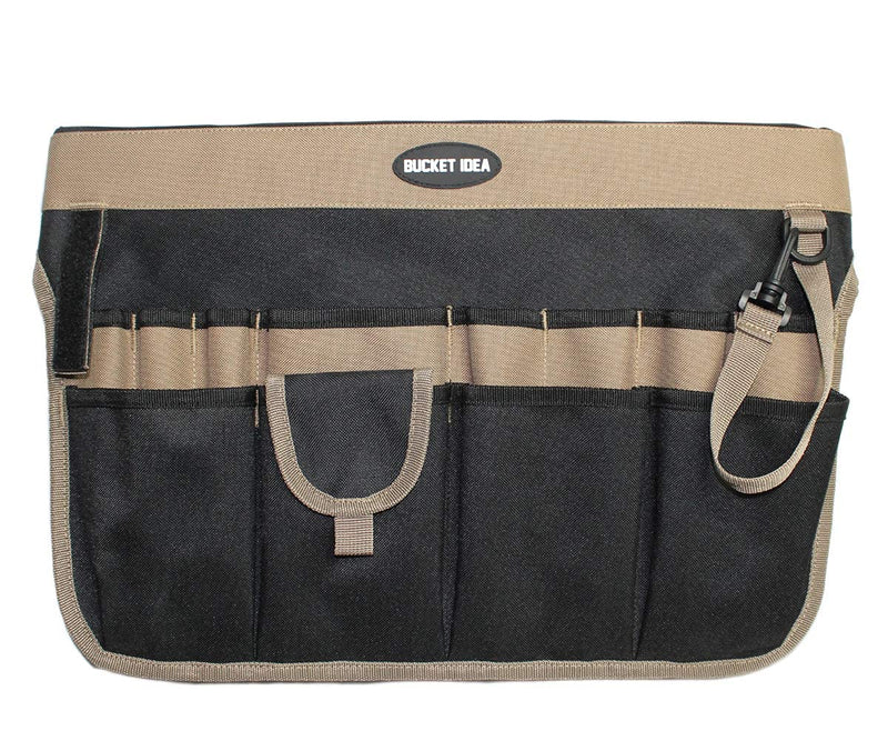 MELOTOUGH Bucket Tool Organizer With 35 Pockets Fits to 3.5-5 Gallon Bucket (Khaki) Khaki