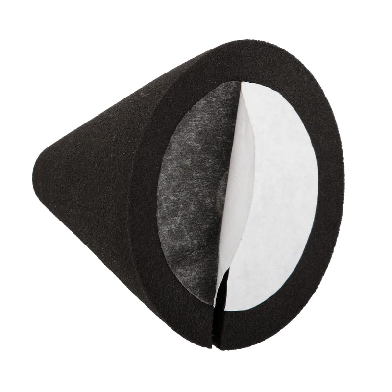 Bstinay Electronic Drum Piezo Trigger Cone Parts 1.38 x 1.46 Inch Black Pack of 5