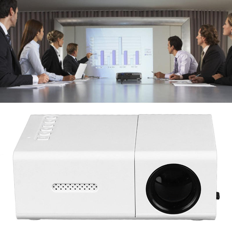 Mini Projector, 1920 x 1080 Resolution, Supports 24 to 60 Inch Projection Size, Portable Projector with Remote Control for Home Outdoor Theater Movie