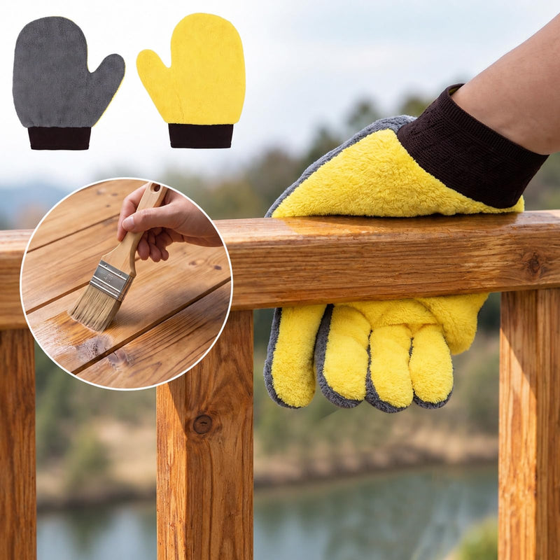 6 Pack Painting Gloves, Reusable Dusting Gloves