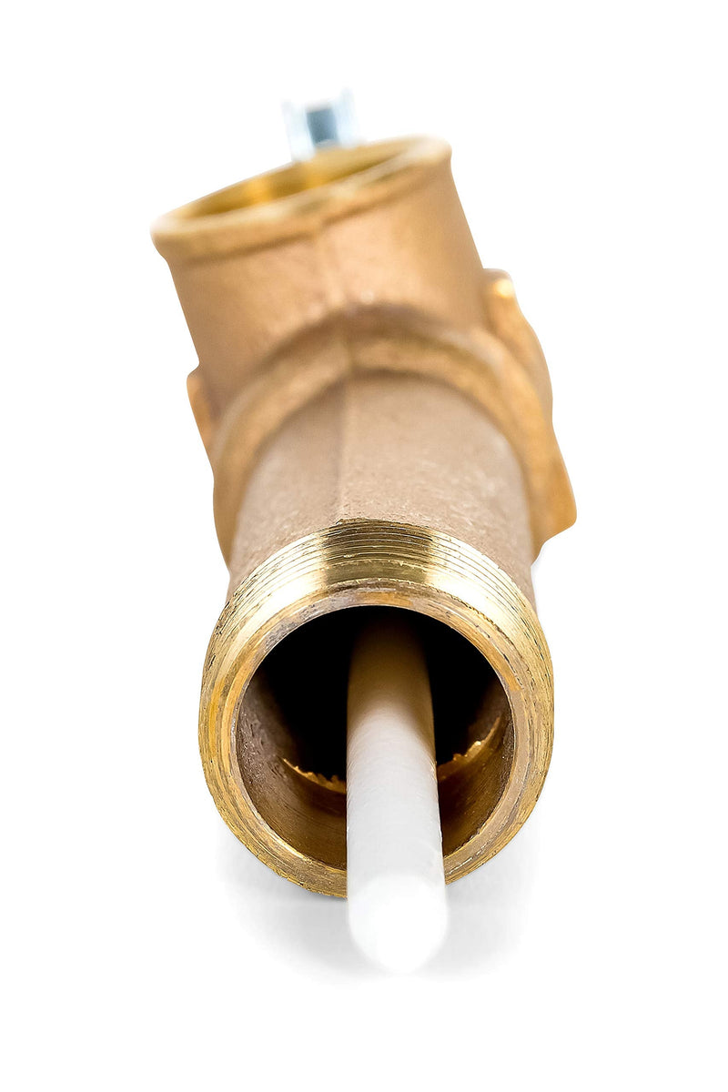 Camco 10427 3/4" Temperature and Pressure Relief Valve with 3-5/16" Long Shank