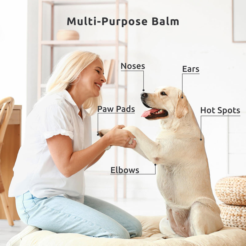 MaxWax Dog Paw Balm - 100% All Natural Paw Balm for Dogs - Lick Safe - Paw Soother for Puppies and Adult Dogs - Wax for Dog Paw Protector - 200g (7 oz) - PawsPlanet Australia