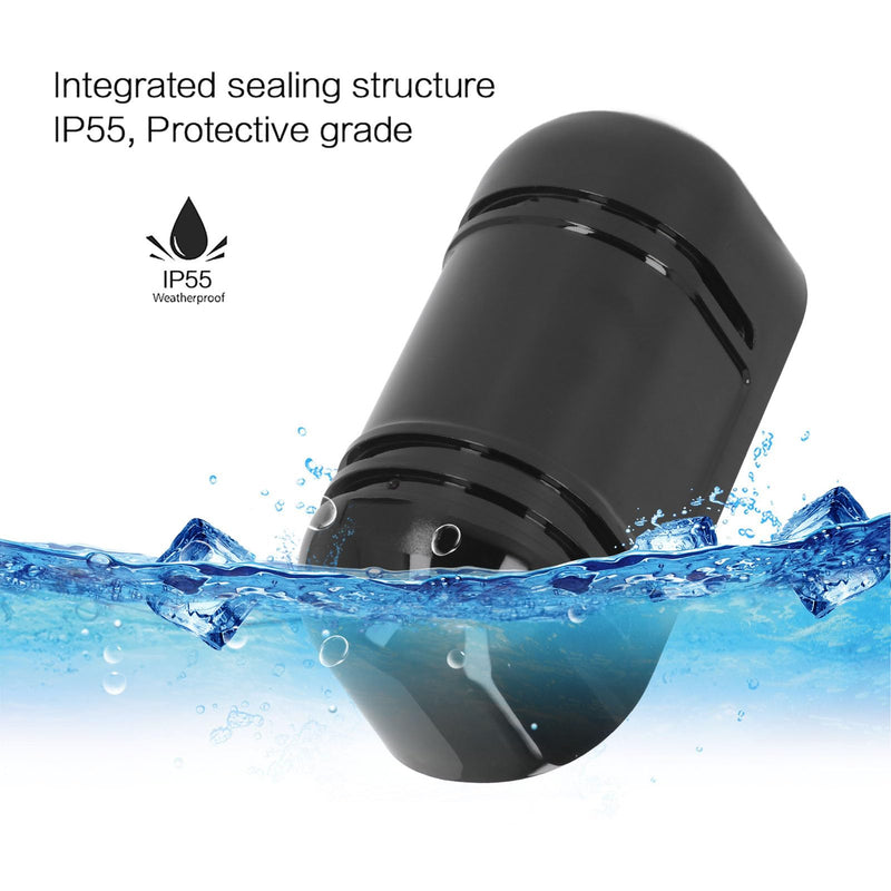 Outdoor Infrared Beam Sensor Intrusion Alarm Photoelectric Motion Detection System for Villas Factories Residential Areas and Schools (100m/328.1ft) 100m/328.1ft