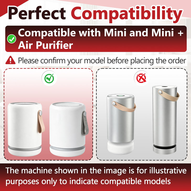 4Pcs Filter Compatible with Molekule Mini and Mini+ Air Purifier