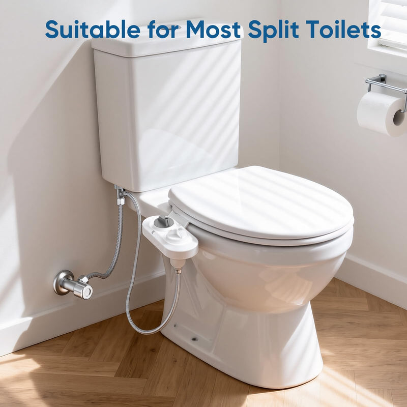 Filtered Bidet Attachment for Toilet Seat，300，Apple Grey