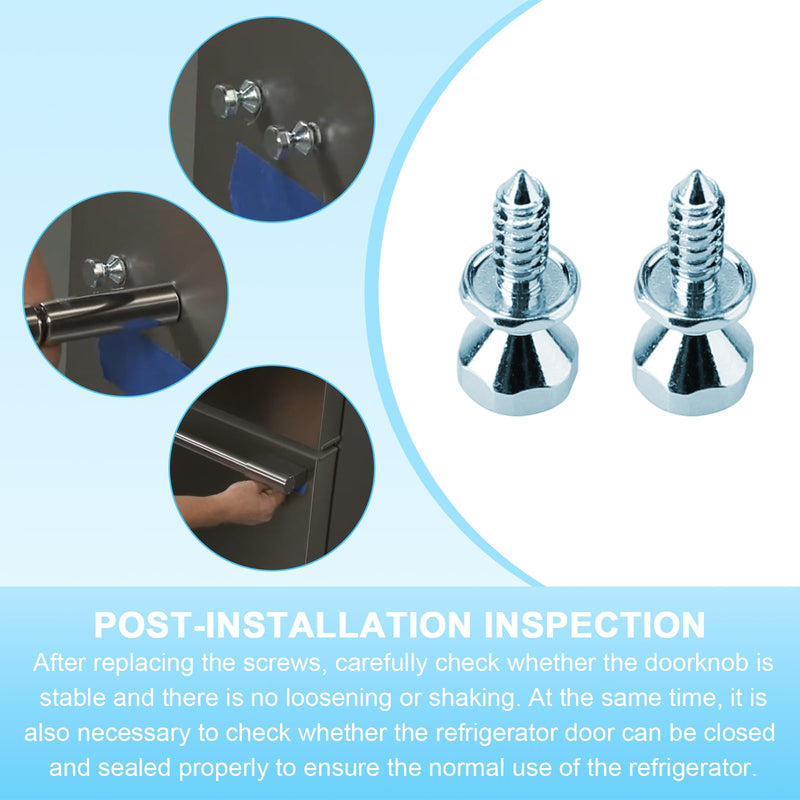 218755504 Refrigerator Door Handle Screw Genuine Original Equipment Manufacturer (OEM) Part (1) 1