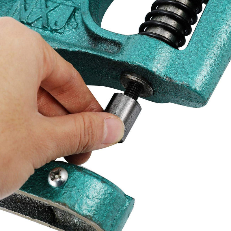 BEAMNOVA Punching Die for Hand Press Grommet Machine Eyelet Hole Punch Tool (6mm (1/4 inch), Pointed (for Material of 1-9mm Thickness)) 6mm (1/4 in) Pointed (for thickness 1-9mm)